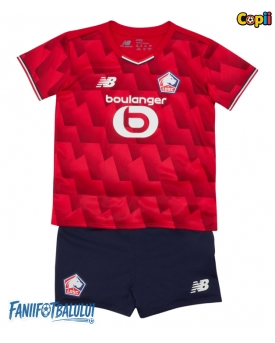 Lille OSC Echipament de Fotbal Replică 2025-26 Copii Acasa (+ Șorturi)